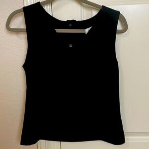 Cabi Black pointe knit top, XS never worn